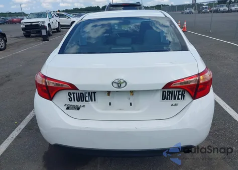 2019 Toyota Corolla Le из США, поврежденный, VIN 2T1BURHE6KC193670